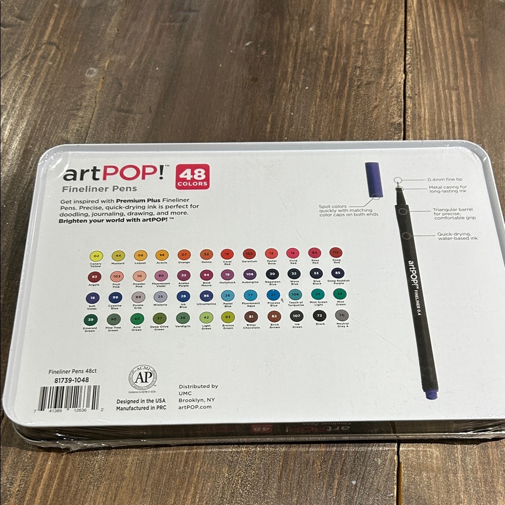 Fineliner Pens - 48 Vibrant Colors - Picture 2 of 4
